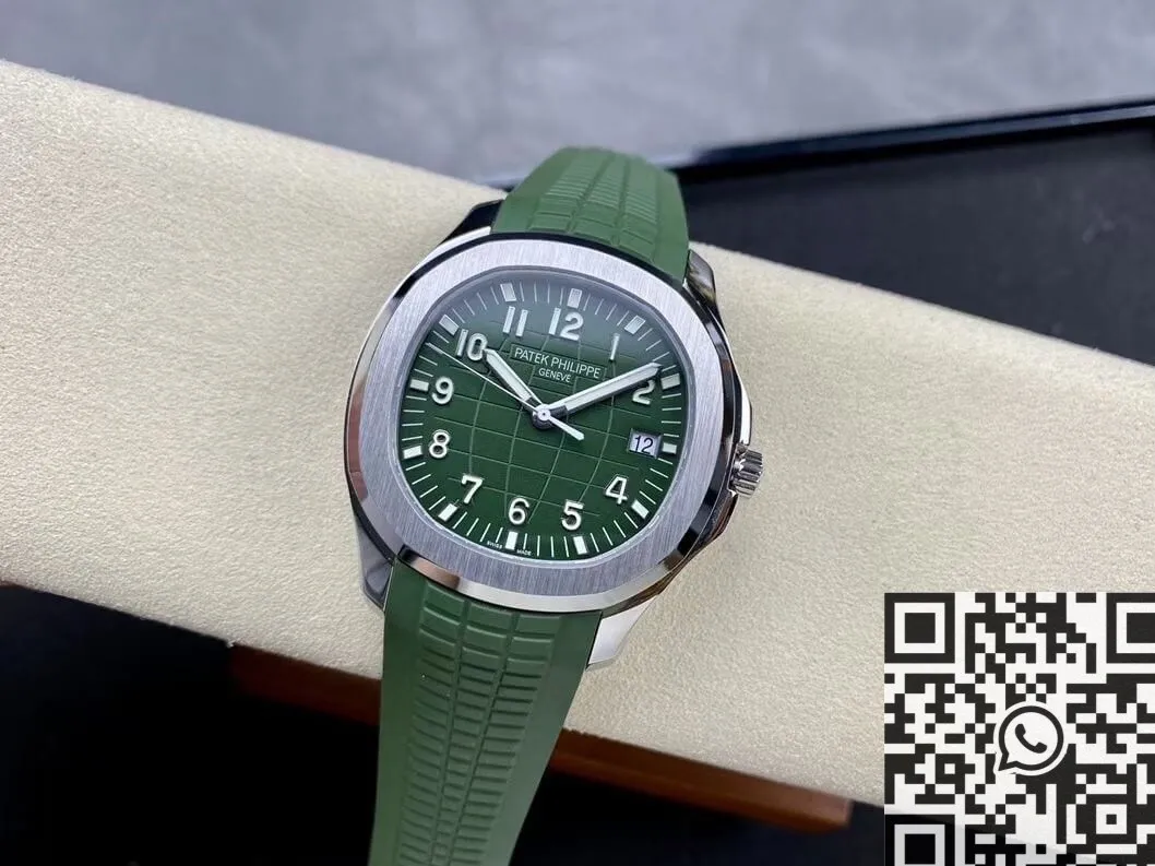Patek Philippe Aquanaut 5168G-010 Green Dial Watch 3K Factory Chic 1932