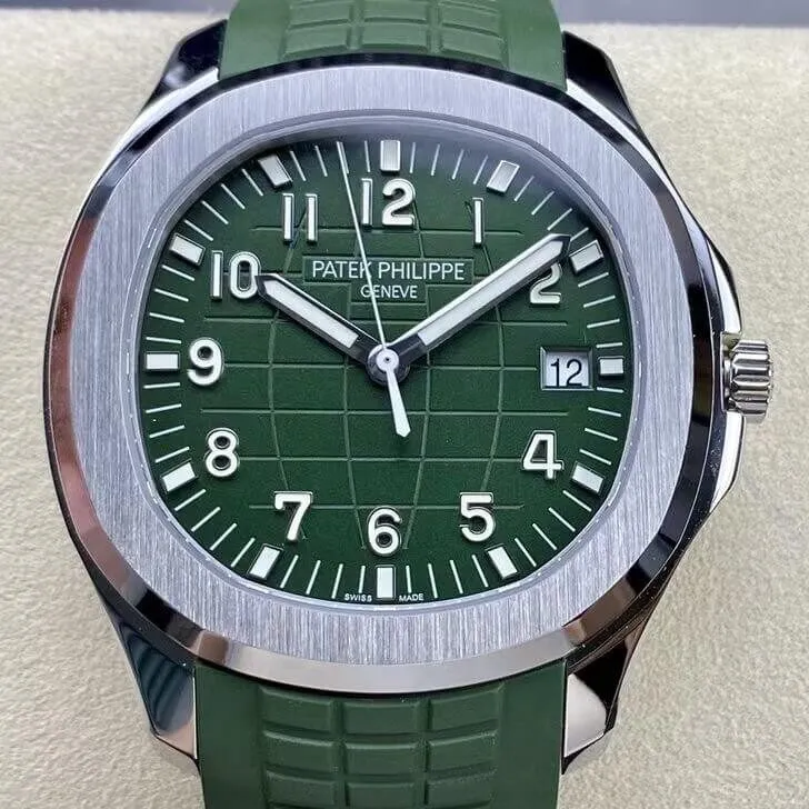 Patek Philippe Aquanaut 5168G-010 Green Dial Watch 3K Factory Chic 1932