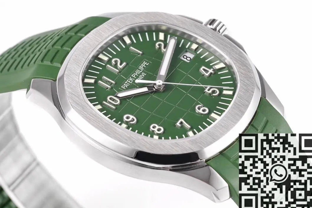 Bright Patek Philippe Aquanaut 5168G-010 Green Dial Watch ZF Factory 2262
