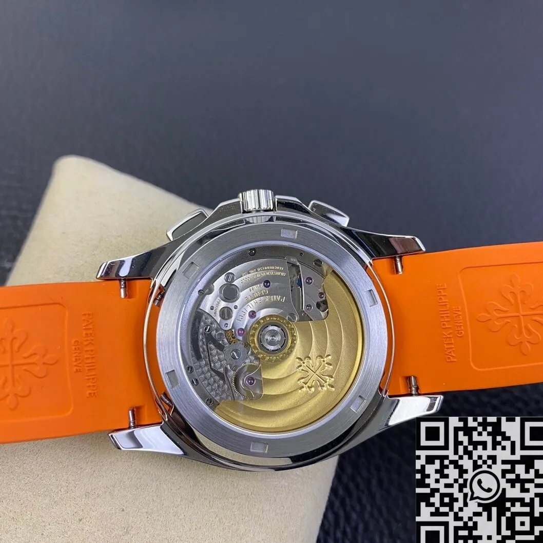 Popular Patek Philippe Aquanaut 5968A-001 Orange Rubber Strap Watch OM Factory 748