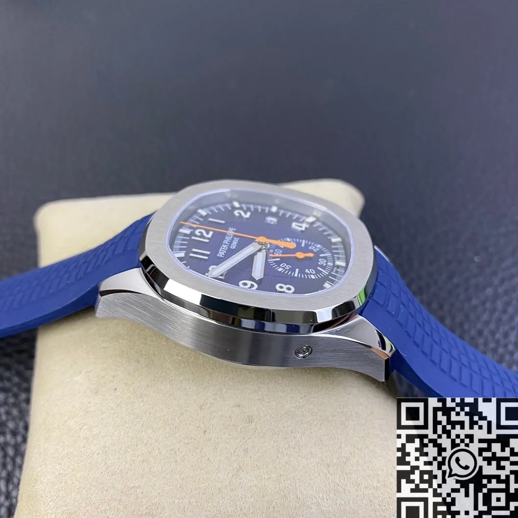 Elegant Patek Philippe Aquanaut 5968A Blue Dial Watch OM Factory 745