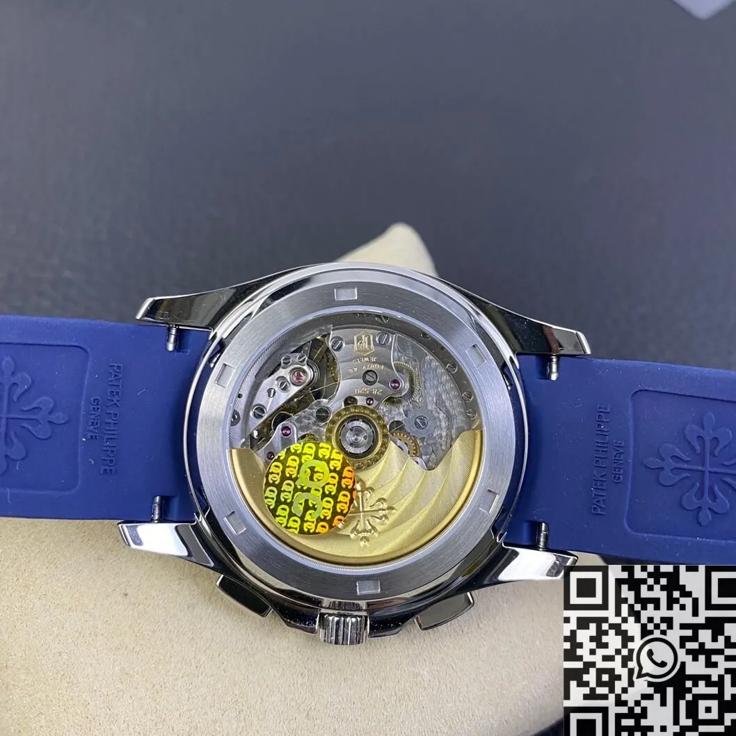 Elegant Patek Philippe Aquanaut 5968A Blue Dial Watch OM Factory 745