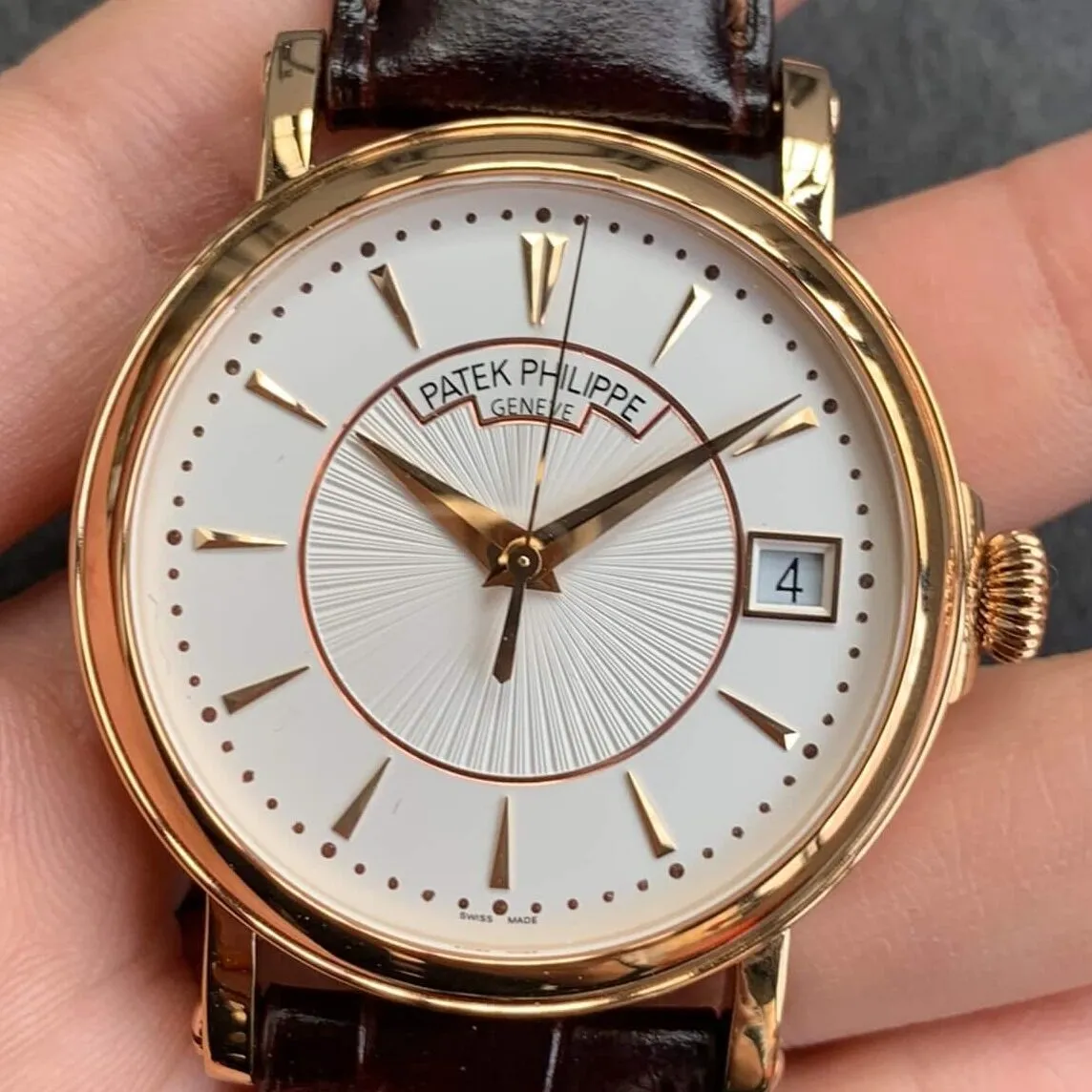Patek Philippe Calatrava 5153R-001 Rose Gold Watch ZF Factory Sleek 2266