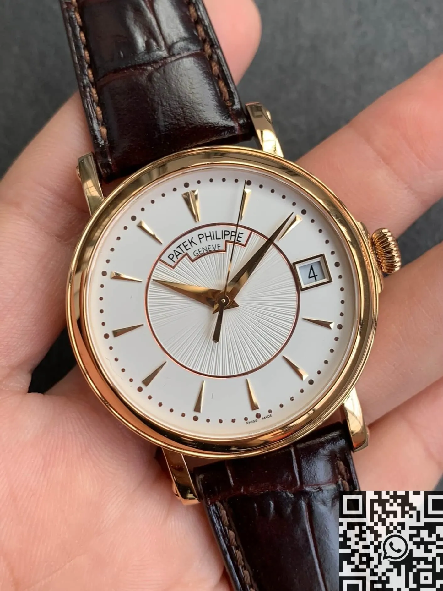 Patek Philippe Calatrava 5153R-001 Rose Gold Watch ZF Factory Sleek 2266