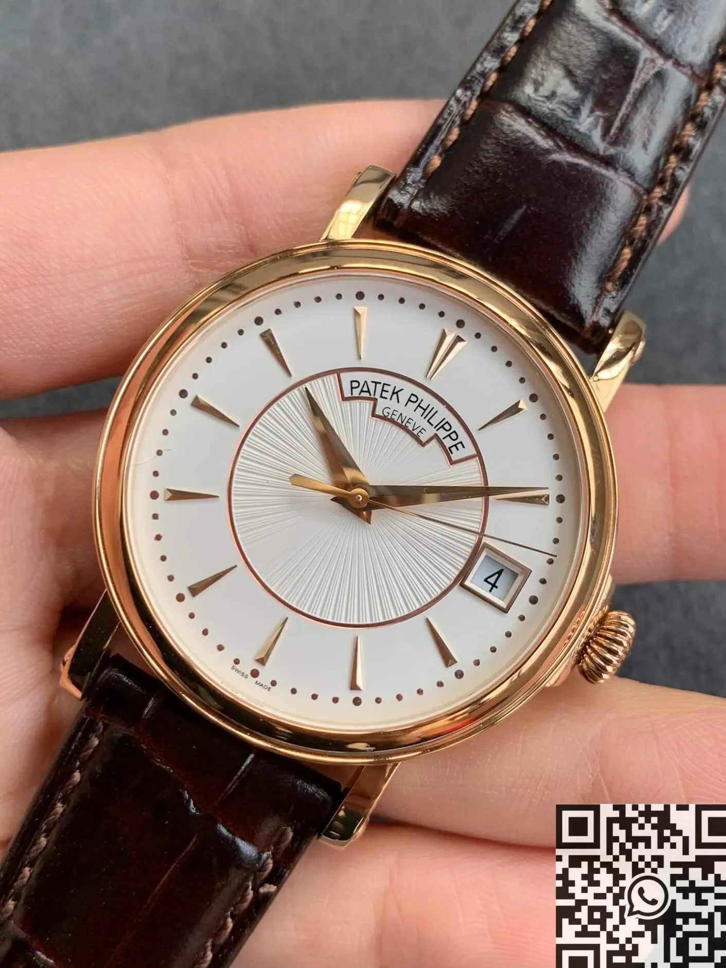 Patek Philippe Calatrava 5153R-001 Rose Gold Watch ZF Factory Sleek 2266