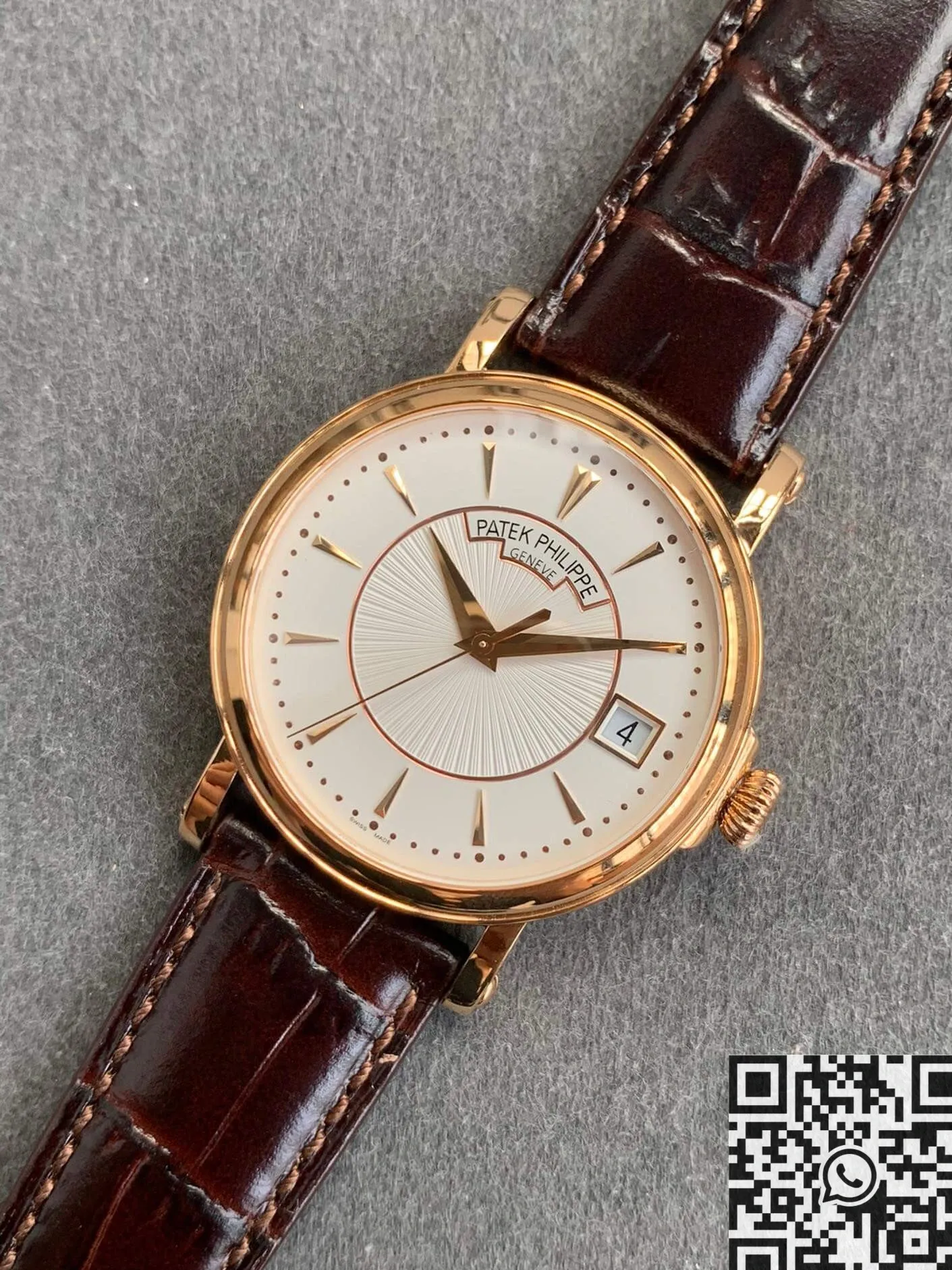 Patek Philippe Calatrava 5153R-001 Rose Gold Watch ZF Factory Sleek 2266