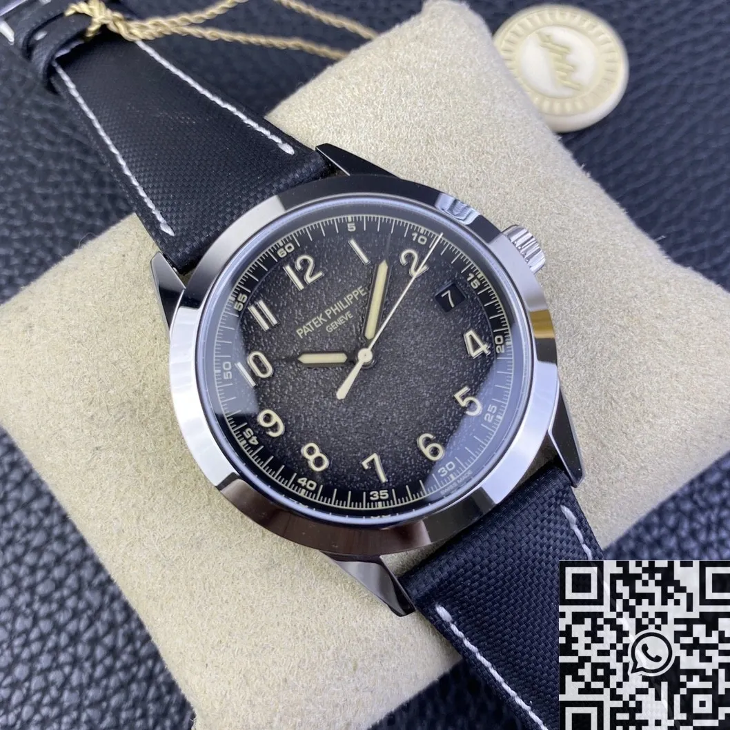 Patek Philippe Calatrava 5226G-001 Nylon Strap Watch PPF Factory AllSeason 2635