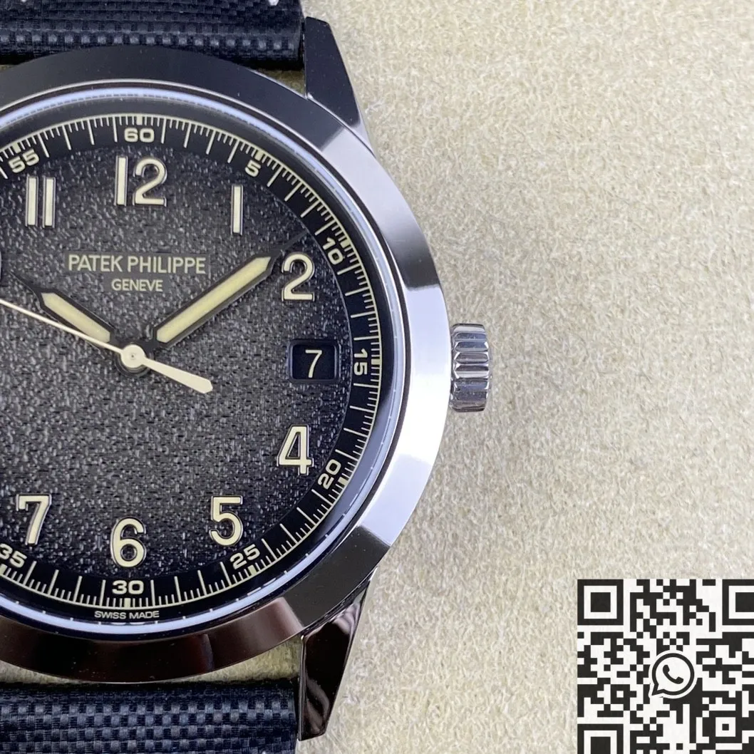Patek Philippe Calatrava 5226G-001 Nylon Strap Watch PPF Factory AllSeason 2635