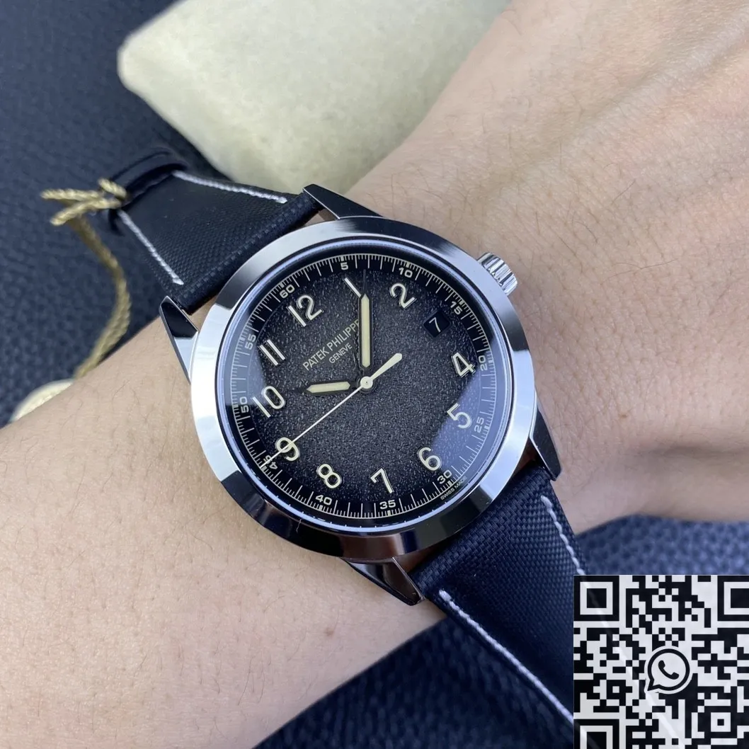 Patek Philippe Calatrava 5226G-001 Nylon Strap Watch PPF Factory AllSeason 2635