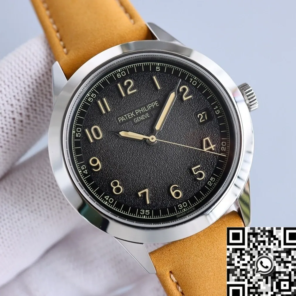 Chic Patek Philippe Calatrava 5226G-001 Nylon Strap Watch PPF Factory 2624
