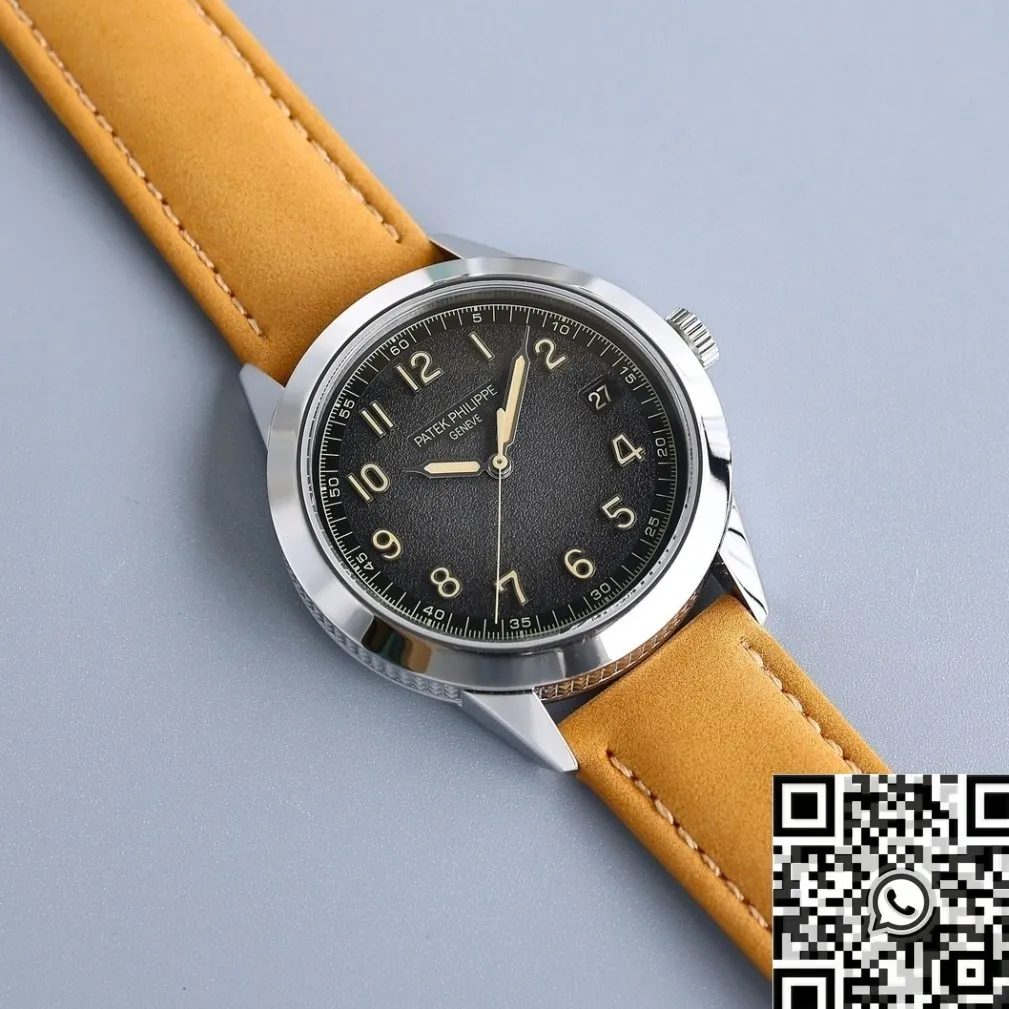 Chic Patek Philippe Calatrava 5226G-001 Nylon Strap Watch PPF Factory 2624