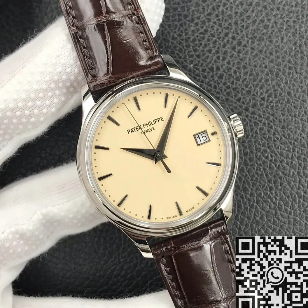 Patek Philippe Calatrava 5227G-001 Ivory White Watch 3K Factory MoistureWicking 1934