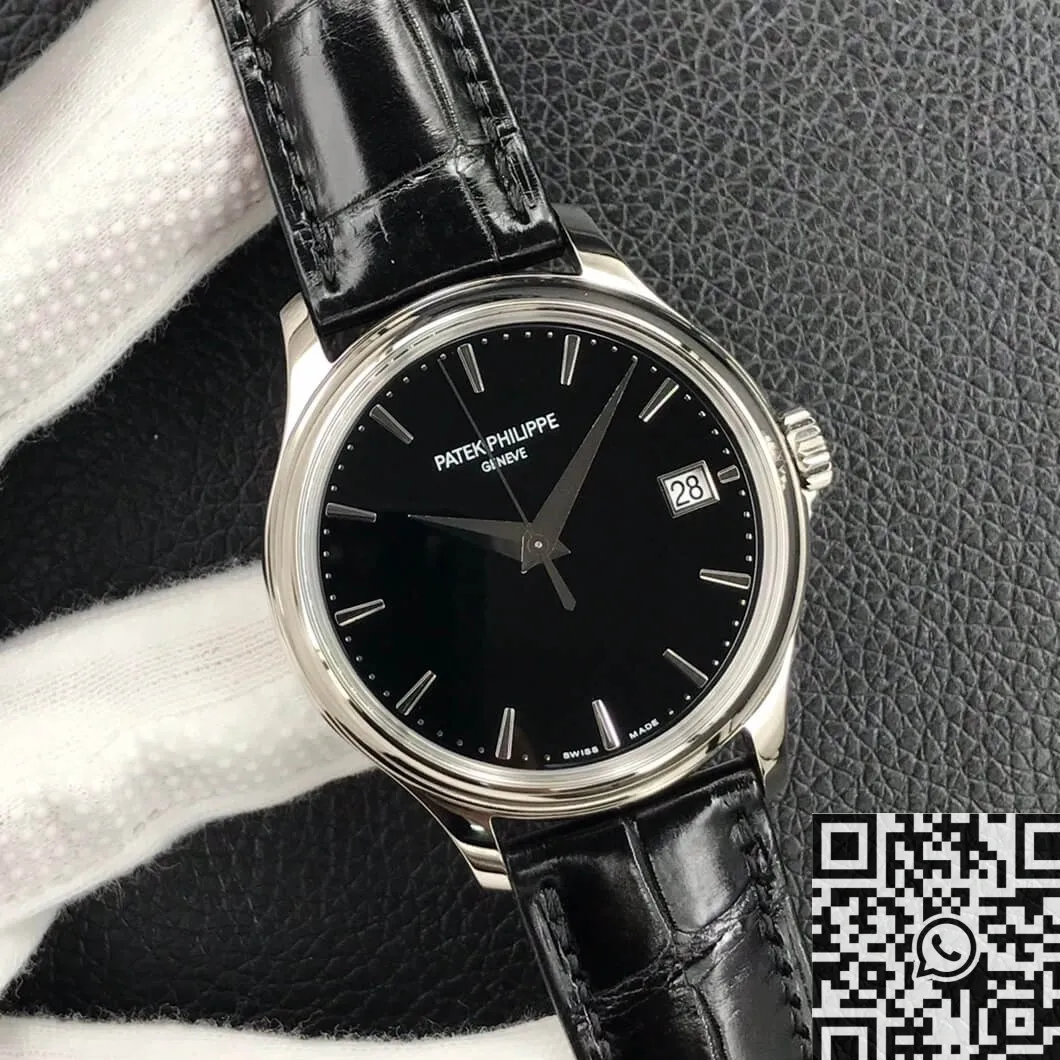 Patek Philippe Calatrava 5227G-010 Black Dial Watch 3K Factory Flexible 1935