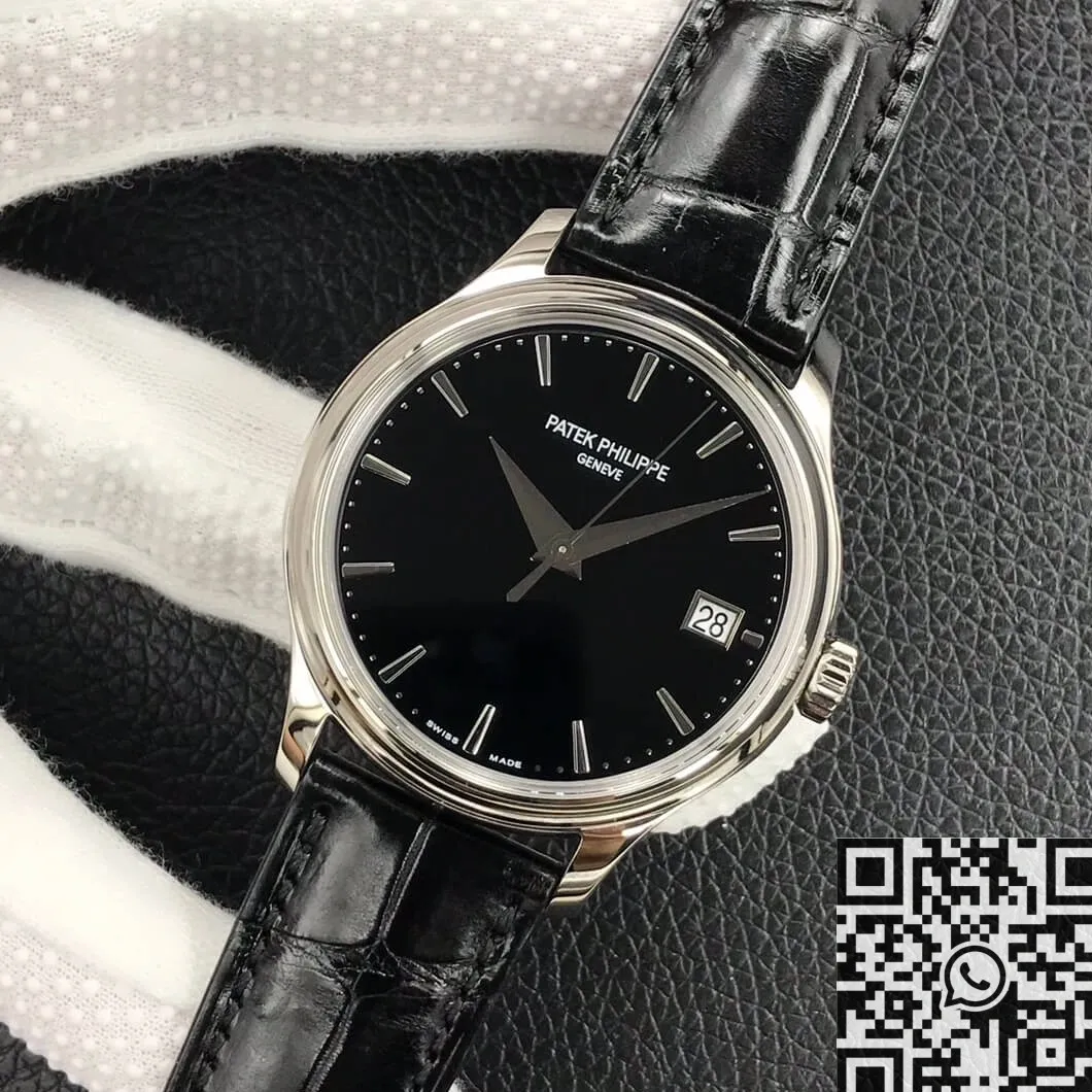 Patek Philippe Calatrava 5227G-010 Black Dial Watch 3K Factory Flexible 1935