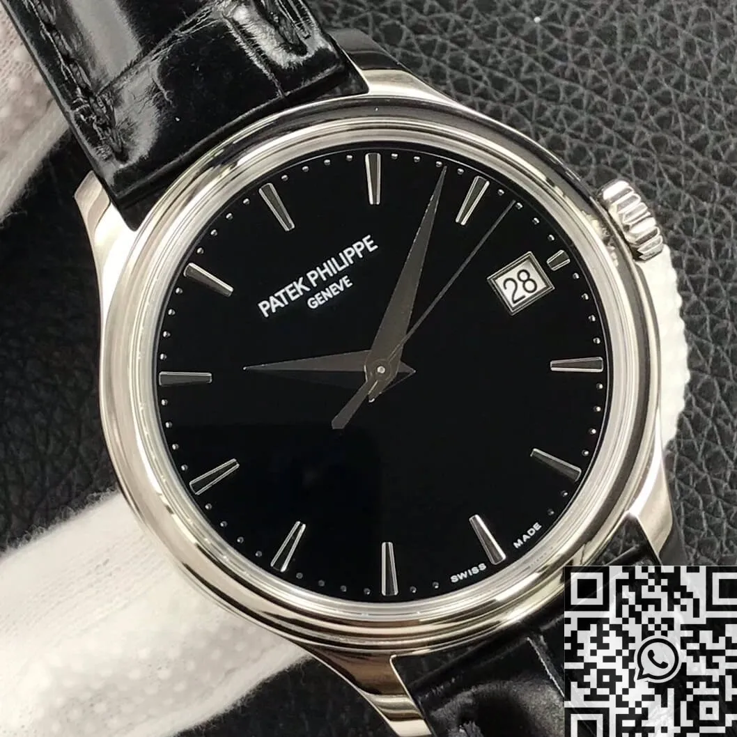 Patek Philippe Calatrava 5227G-010 Black Dial Watch 3K Factory Flexible 1935