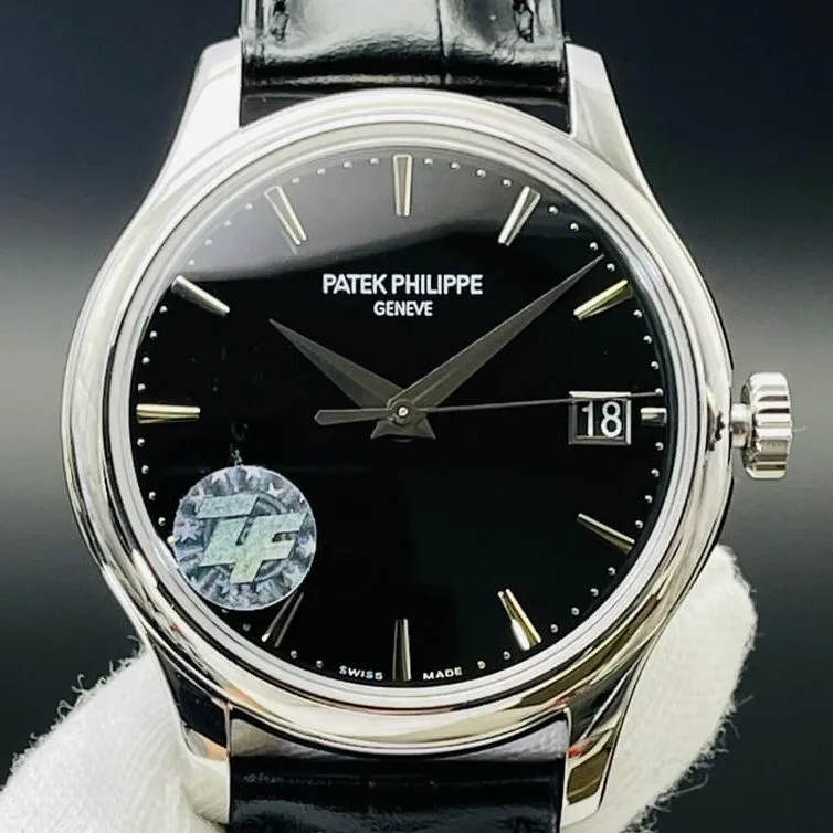Patek Philippe Calatrava 5227G-010 Black Dial Watch ZF Factory DailyWear 2268