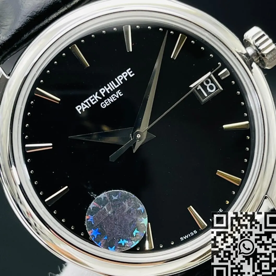 Patek Philippe Calatrava 5227G-010 Black Dial Watch ZF Factory DailyWear 2268
