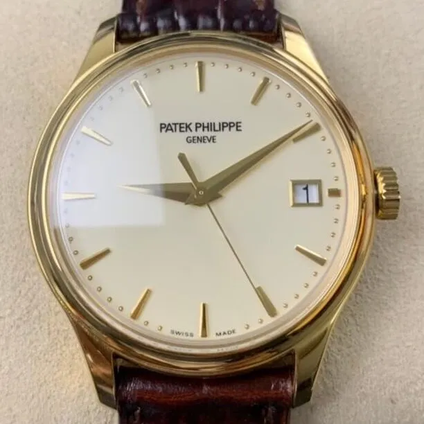 Functional Patek Philippe Calatrava 5227J-001 Gold Watch ZF Factory 2270