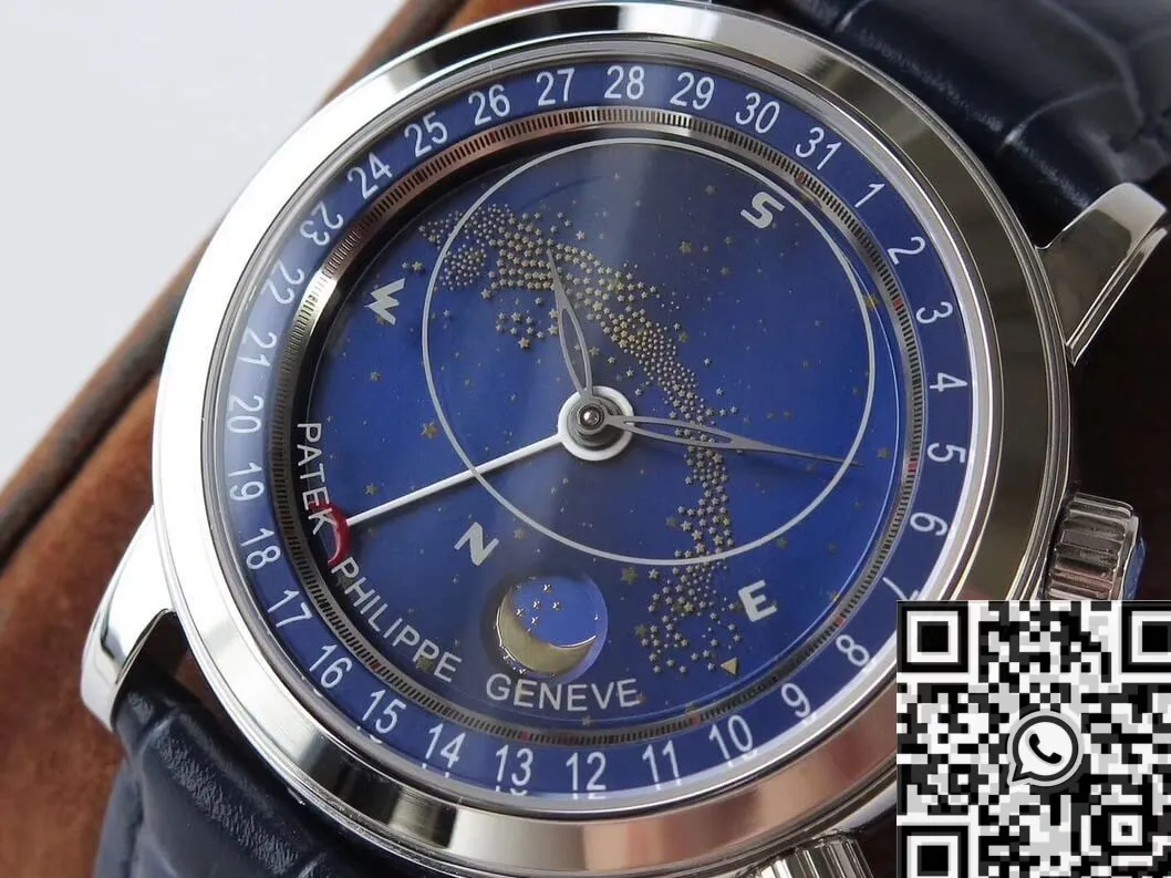 Patek Philippe Calatrava 6102P-001 Blue Dial Watch AI Factory Sustainable 761