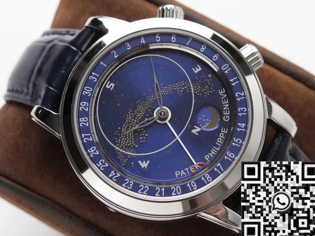 Patek Philippe Calatrava 6102P-001 Blue Dial Watch AI Factory Sustainable 761