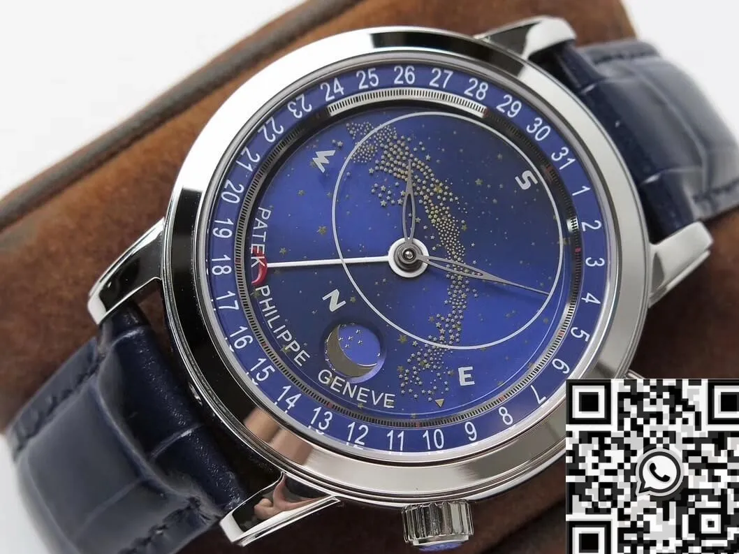 Patek Philippe Calatrava 6102P-001 Blue Dial Watch AI Factory Sustainable 761