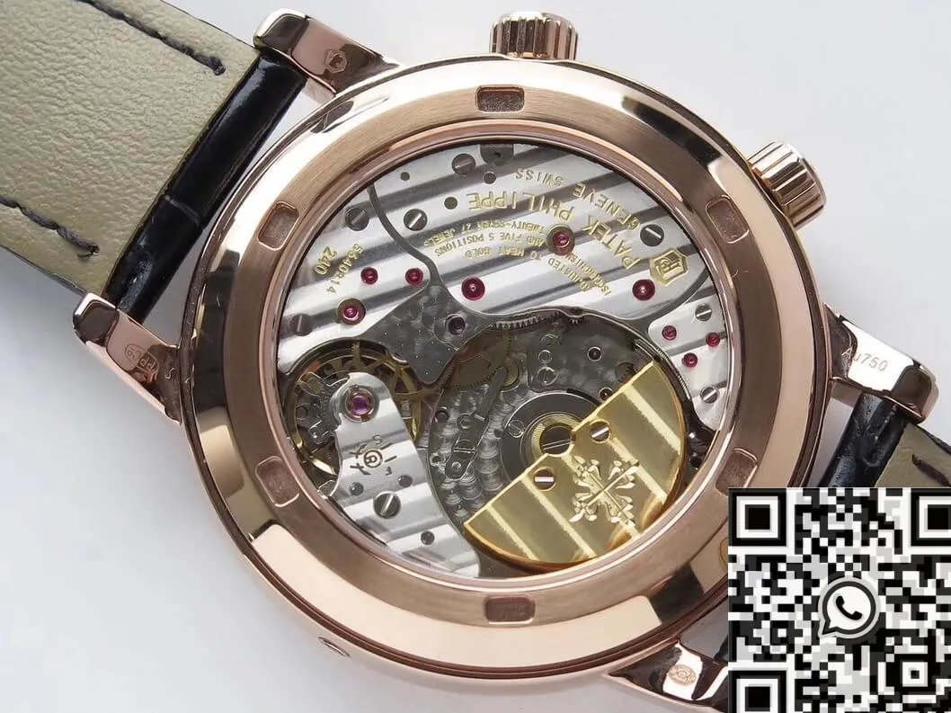 Flexible Patek Philippe Calatrava For Sale 6104R-001 Black Dial Watch AI Factory 762