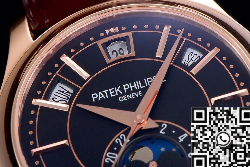 GoAnywhere Patek Philippe Complications 5205G-013 Black Dial Watch GR Factory 764