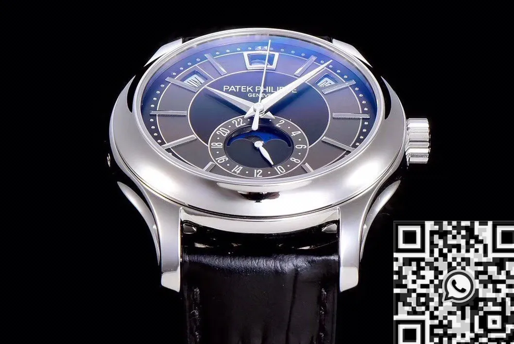 Breathable Patek Philippe Complications 5205G-013 Gray-black Dial Watch GR Factory 766
