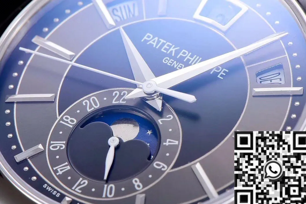 Breathable Patek Philippe Complications 5205G-013 Gray-black Dial Watch GR Factory 766