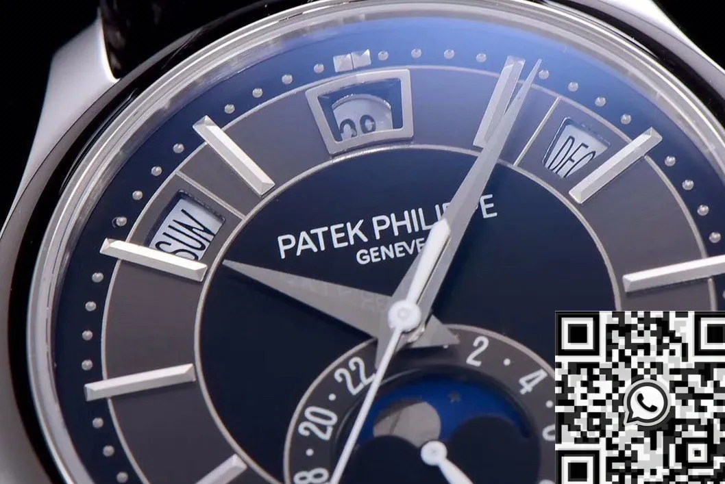 Breathable Patek Philippe Complications 5205G-013 Gray-black Dial Watch GR Factory 766