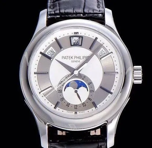 Patek Philippe Complications 5205G-013 Gray-white Dial Watch GR Factory ComfortFit 765
