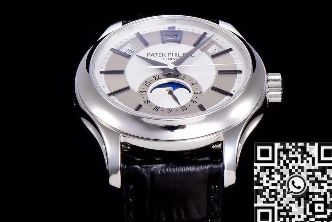 Patek Philippe Complications 5205G-013 Gray-white Dial Watch GR Factory ComfortFit 765