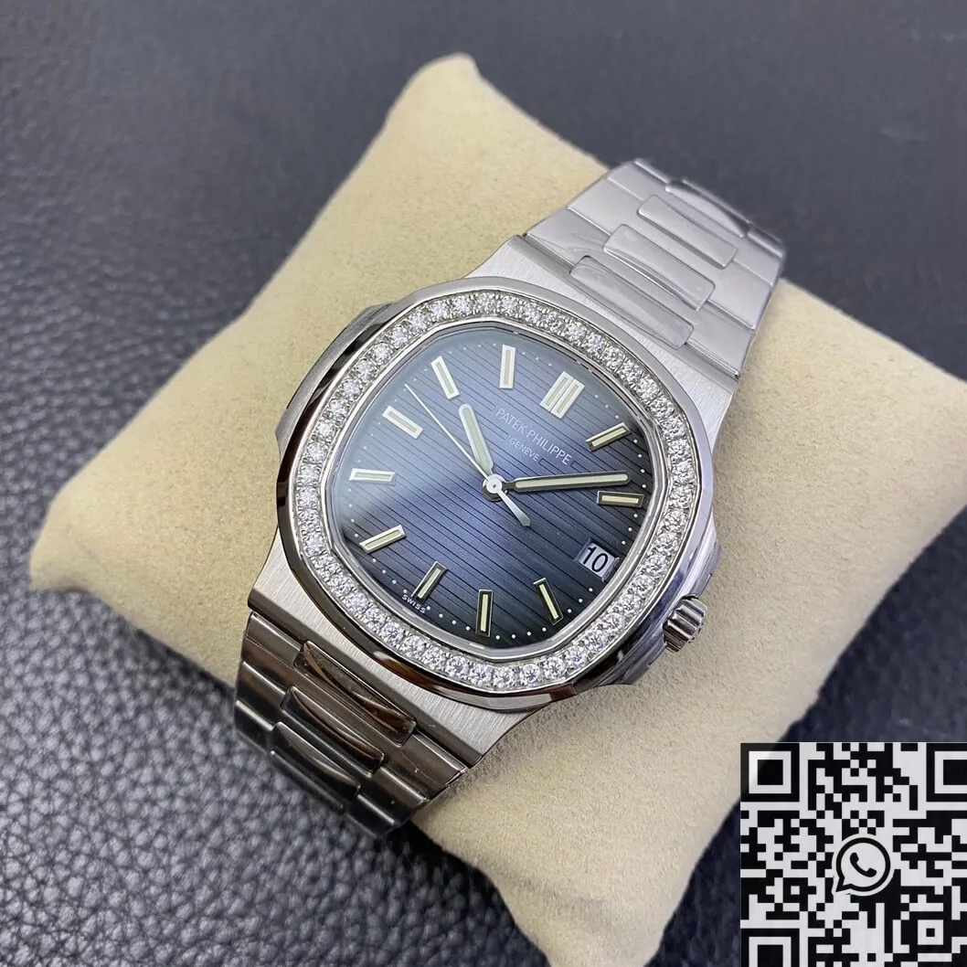 Patek Philippe Nautilus 5711 Diamond Bezel Watches PPF Factory Elegant 2623