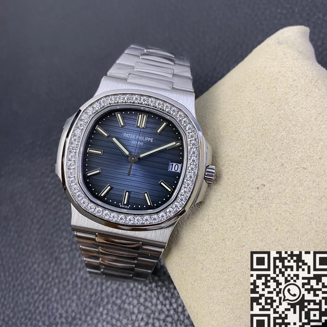 Patek Philippe Nautilus 5711 Diamond Bezel Watches PPF Factory Elegant 2623