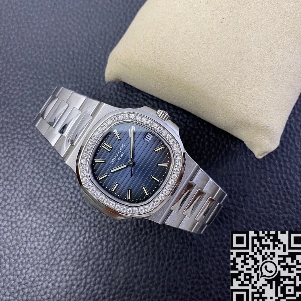 Patek Philippe Nautilus 5711 Diamond Bezel Watches PPF Factory Elegant 2623
