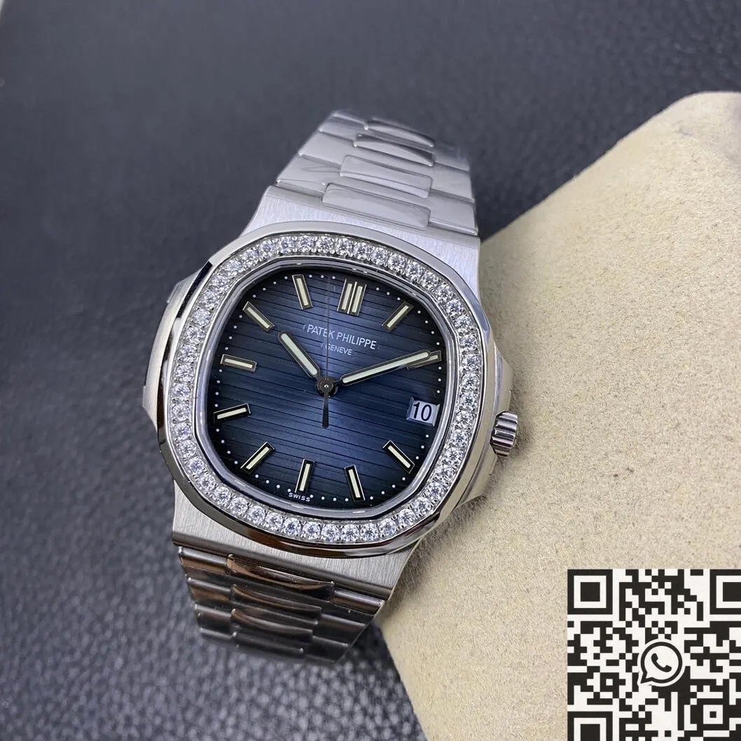 Patek Philippe Nautilus 5711 Diamond Bezel Watches PPF Factory Elegant 2623