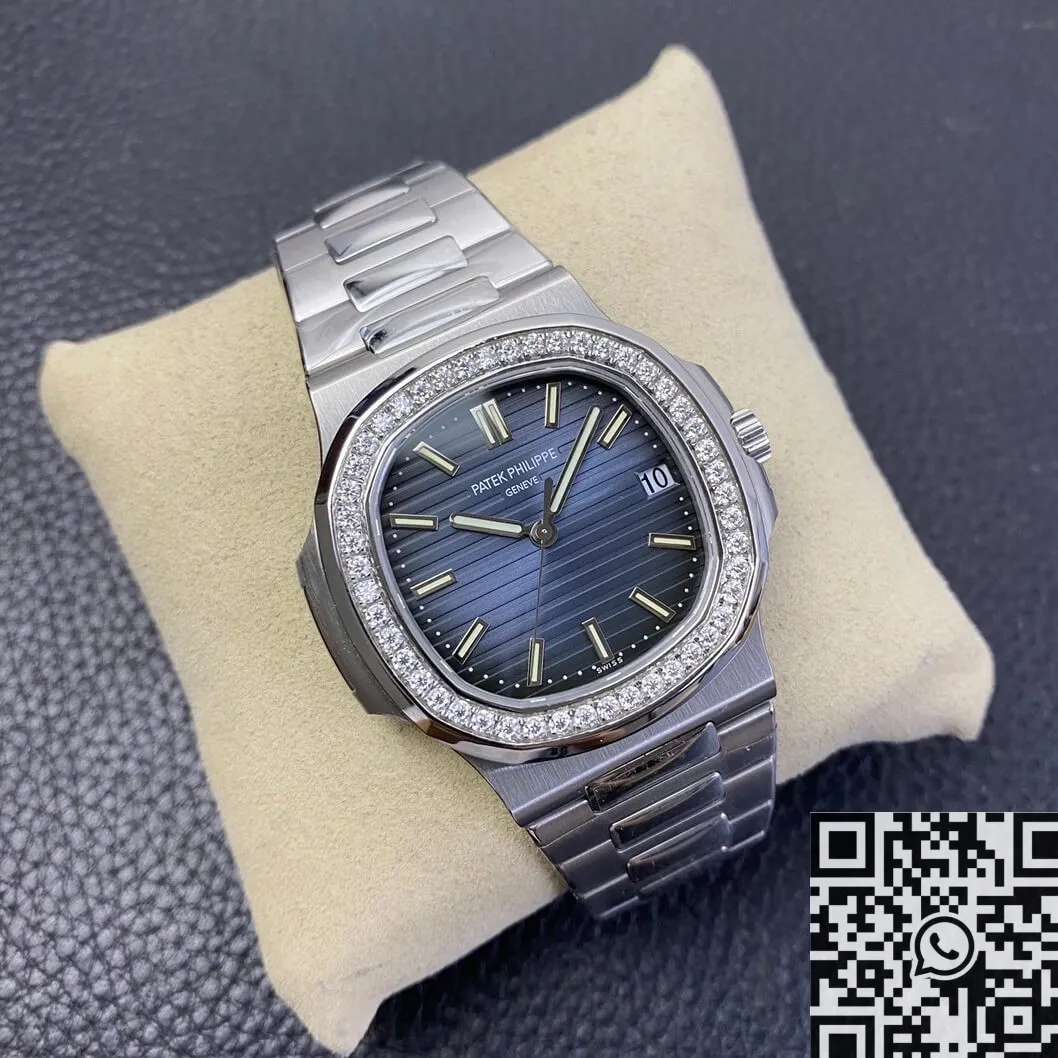 Patek Philippe Nautilus 5711 Diamond Bezel Watches PPF Factory Elegant 2623