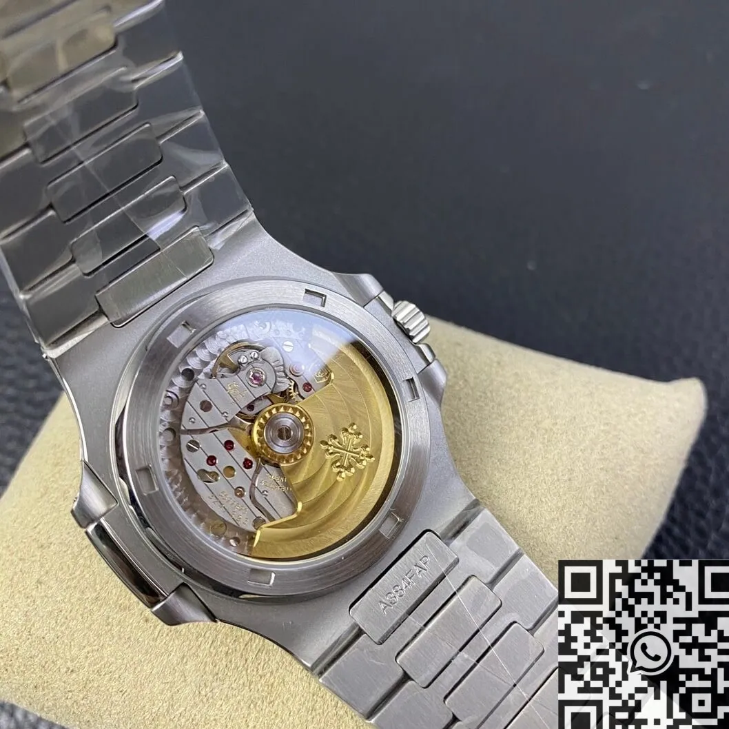 Compact Patek Philippe Nautilus 5711 Emerald Diamond Green Dial Watch PPF Custom 2618