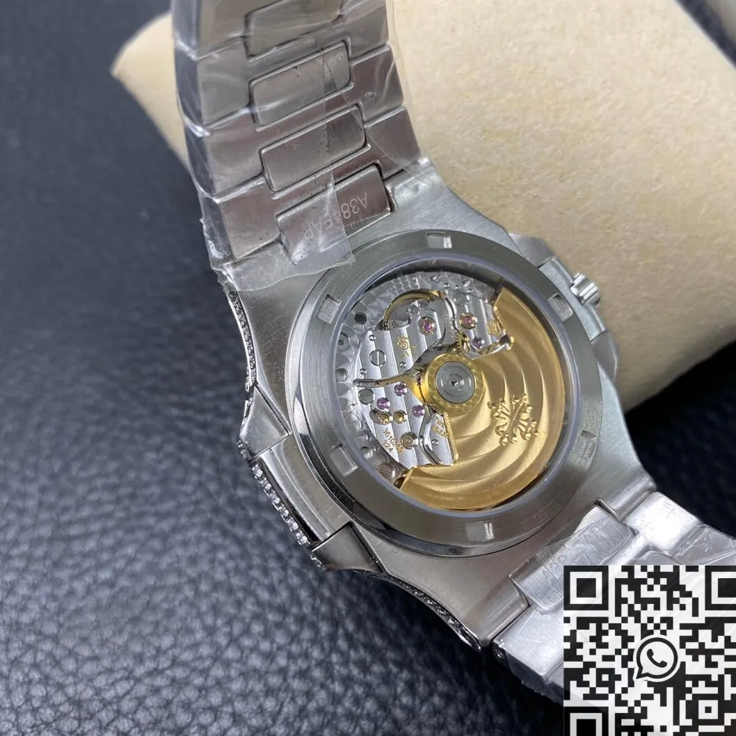 Patek Philippe Nautilus 5711 Full Diamond Watch R8 Factory Bright 781