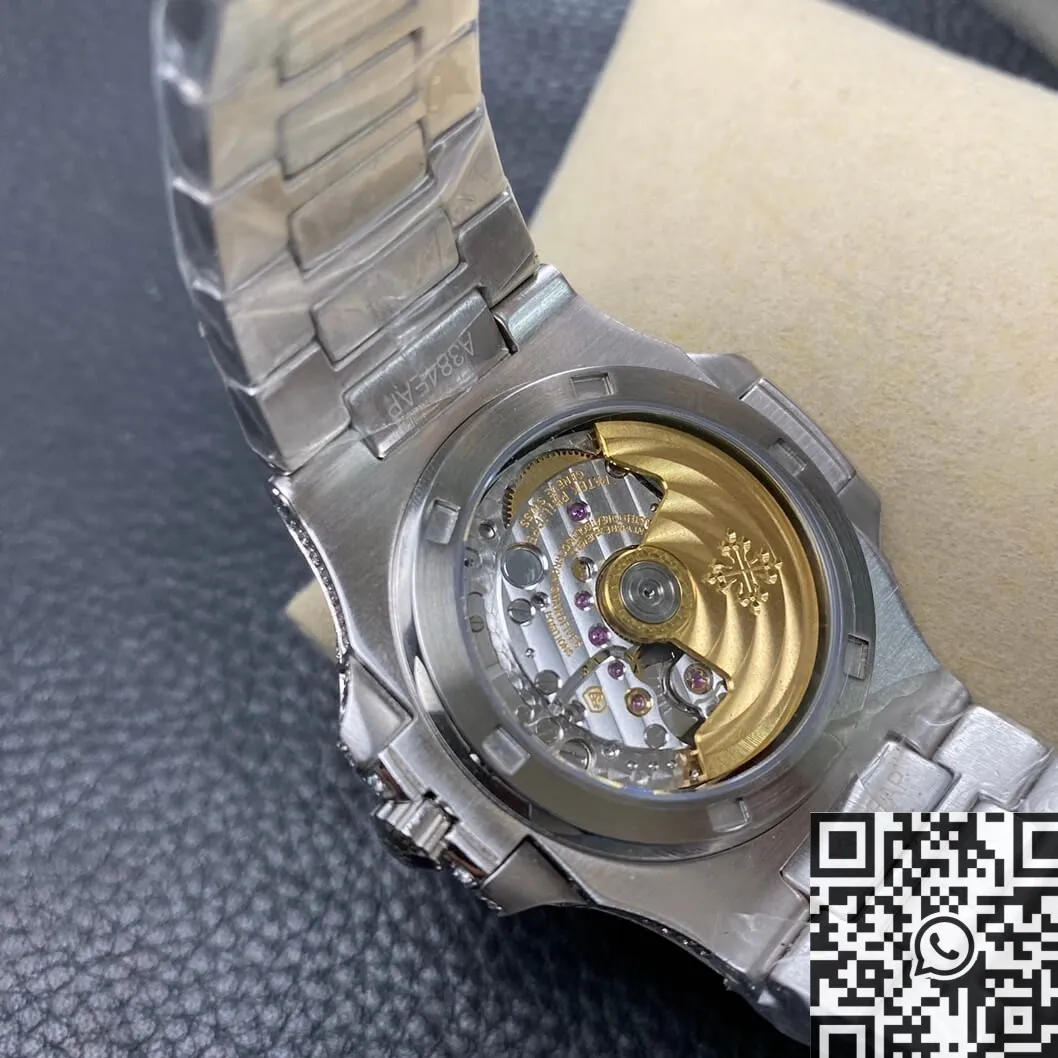 Patek Philippe Nautilus 5711 Full Diamond Watch R8 Factory Bright 781