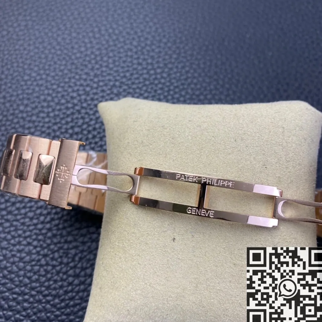 Patek Philippe Nautilus 5711 Red Diamond Rose Gold Watch PPF Custom Chic 2625