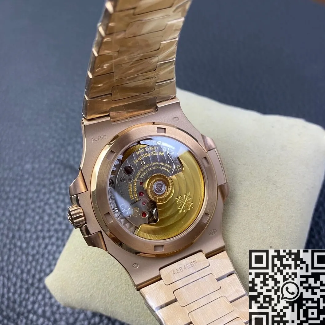Patek Philippe Nautilus 5711 Rose Gold Watches Diamond Bezel PPF Factory Packable 2636