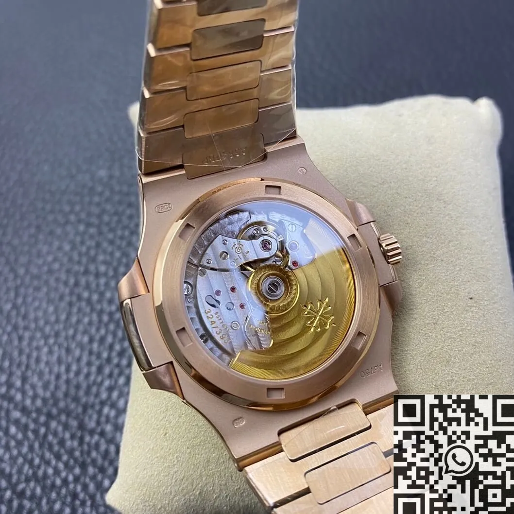 Patek Philippe Nautilus 5711 Rose Gold Watches Diamond Bezel PPF Factory Packable 2636
