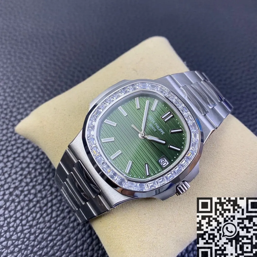 Patek Philippe Nautilus 5711 1300A-001 Diamond Bezel 3K Factory Sporty 1939