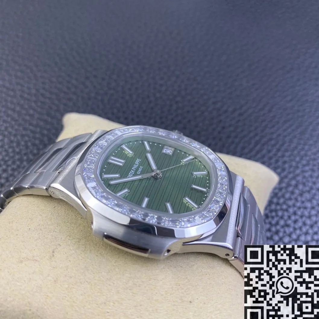 Patek Philippe Nautilus 5711 1300A-001 Diamond Bezel 3K Factory Sporty 1939