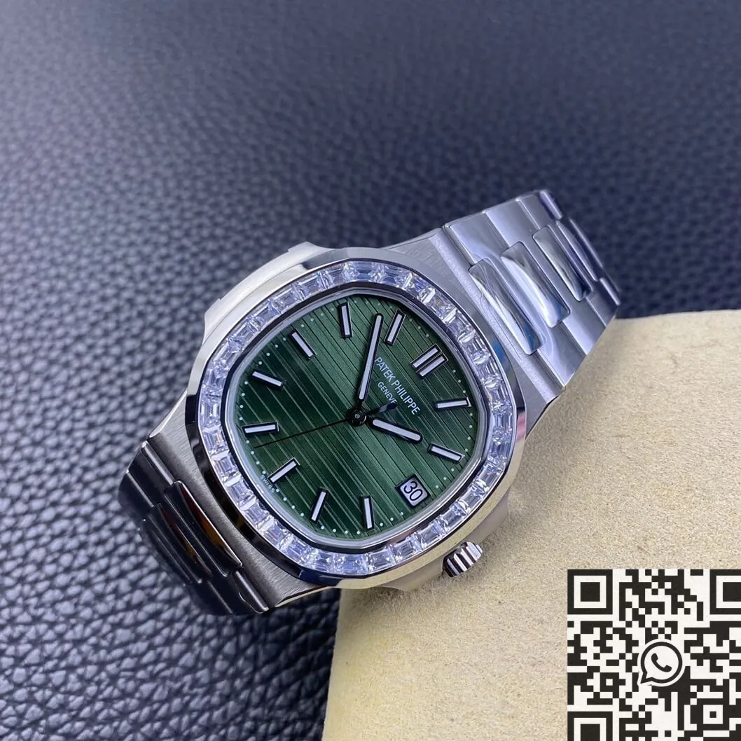 Patek Philippe Nautilus 5711 1300A-001 Diamond Bezel 3K Factory Sporty 1939