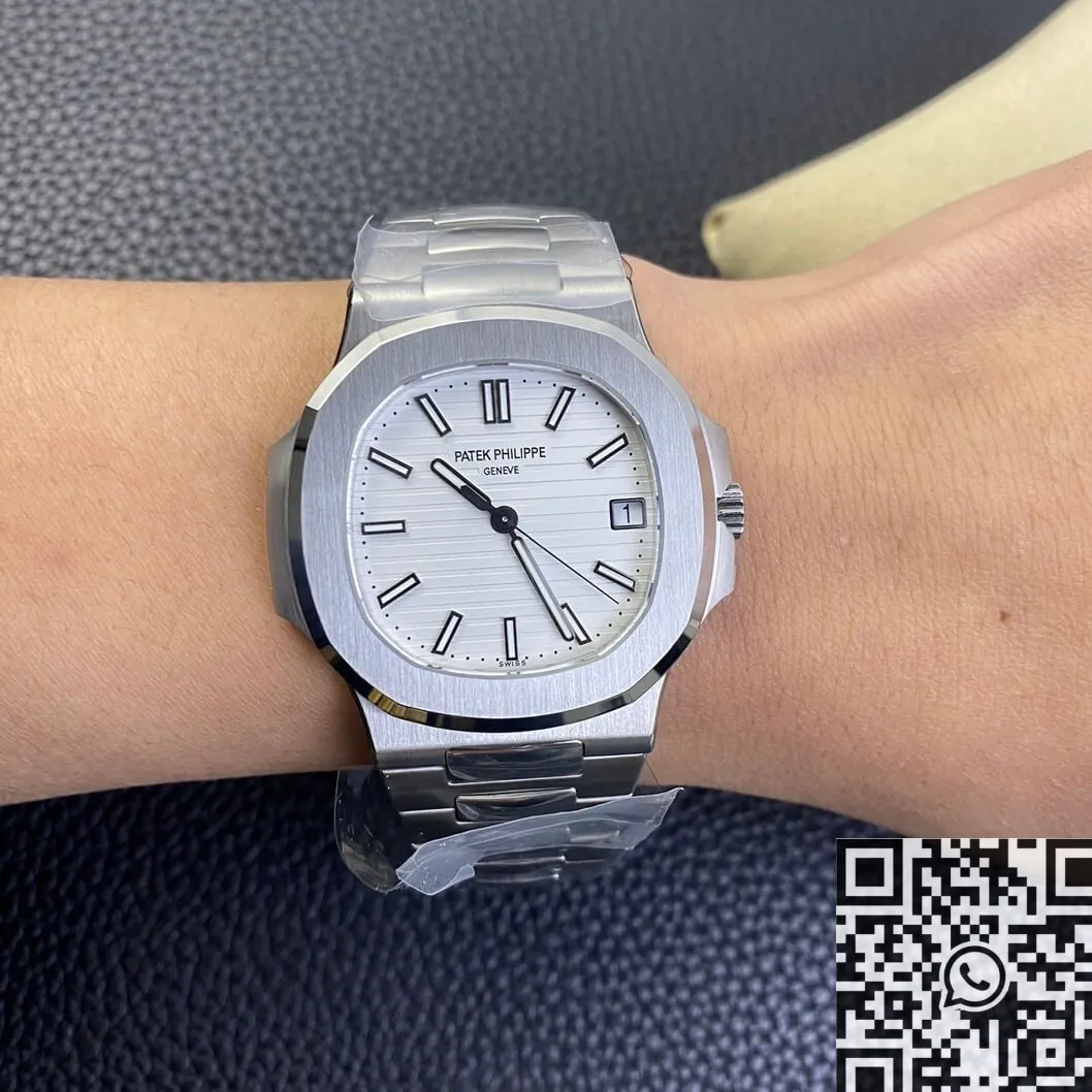 Patek Philippe Nautilus 5711 1A-011 White Dial Watch 3K Factory MultiPurpose 1943