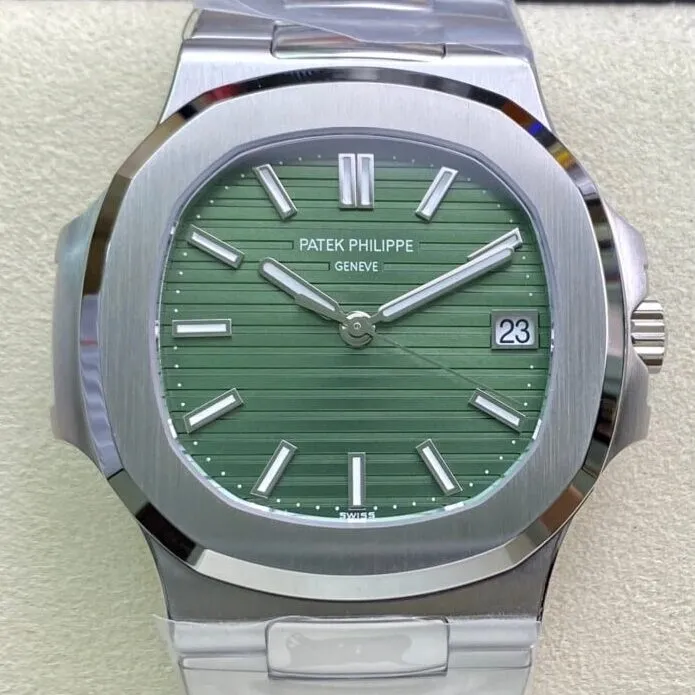 Patek Philippe Nautilus 5711 1A-014 Green Dial Watch 3K Factory WrinkleFree 1941