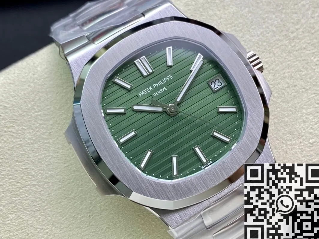 Patek Philippe Nautilus 5711 1A-014 Green Dial Watch 3K Factory WrinkleFree 1941