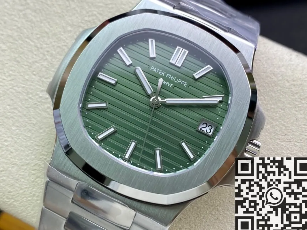 Patek Philippe Nautilus 5711 1A-014 Green Dial Watch 3K Factory WrinkleFree 1941